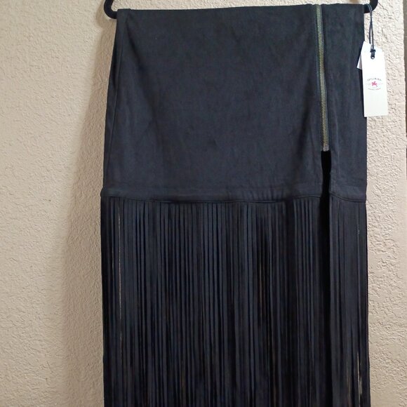 Bootbarn, Idyllwind Dresses & Skirts - New with Tags BootBarn Idyllwind long maxi faux suede fringe skirt size small